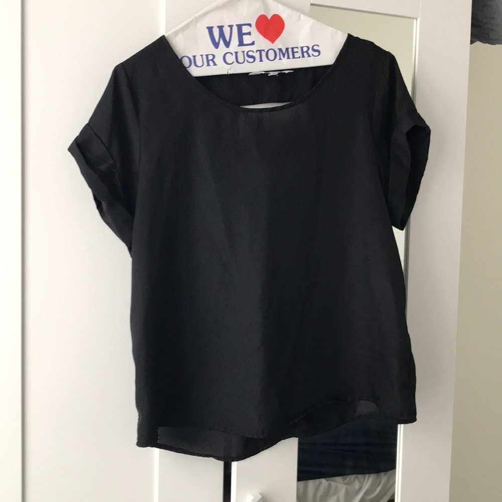 Short sleeve blouse